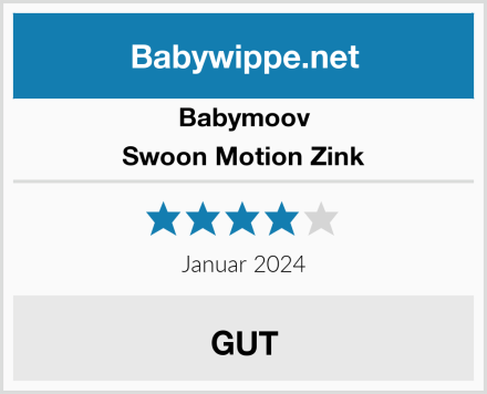 Babymoov Swoon Motion Zink Test