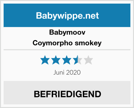 Babymoov Coymorpho smokey Test