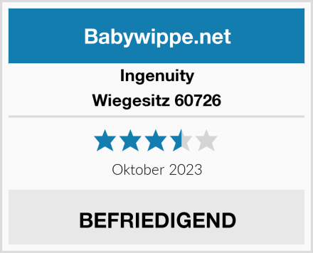 Ingenuity Wiegesitz 60726 Test