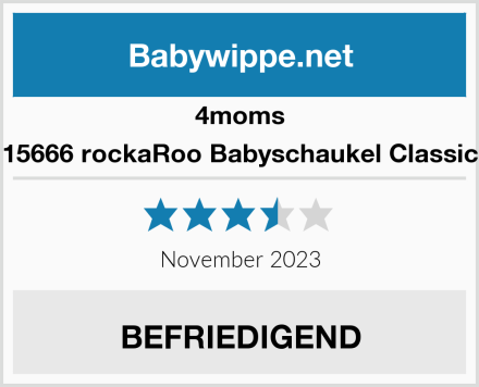 4moms 15666 rockaRoo Babyschaukel Classic Test