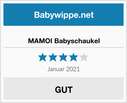  MAMOI Babyschaukel Test