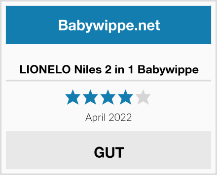  LIONELO Niles 2 in 1 Babywippe Test