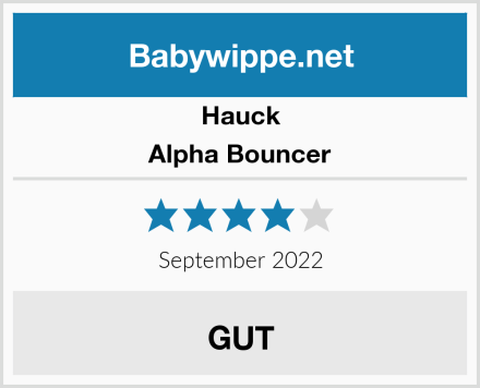 Hauck Alpha Bouncer Test