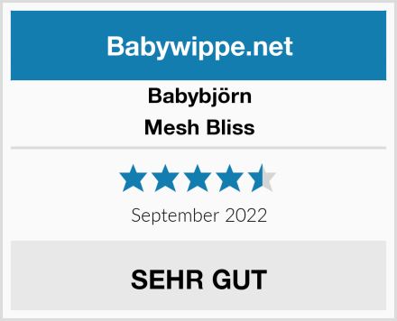 Babybjörn Mesh Bliss Test